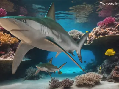  Realistic Bignose Shark Rigged 