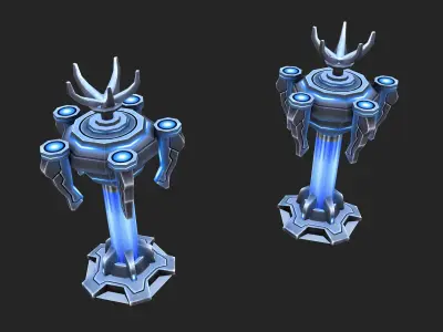 Rotating Organ - Fort 03 3D model
