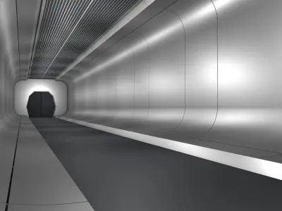 Sci Fi Interiorr 3D model