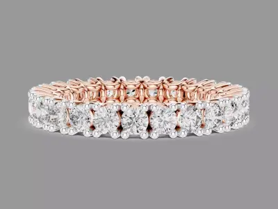 Eternity Diamond Ring  3D print model