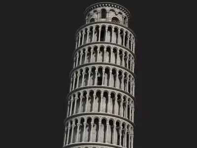 Leaning Tower of Pisa  3D model