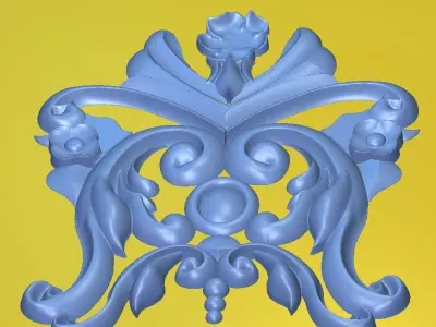 Door decoration 3D model stl 3D print model