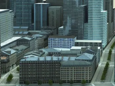 Small City 03 3D model