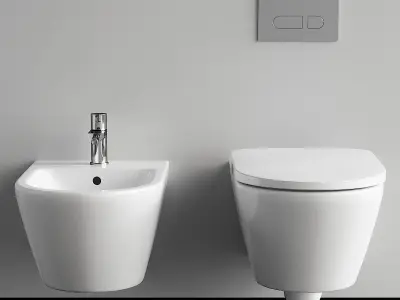 Duravit D-Neo Wall-Hung WC 3D model