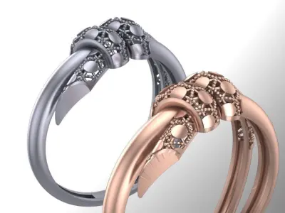 fusion ring ver 2 3D print model