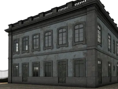 Old Classical Building 3D model