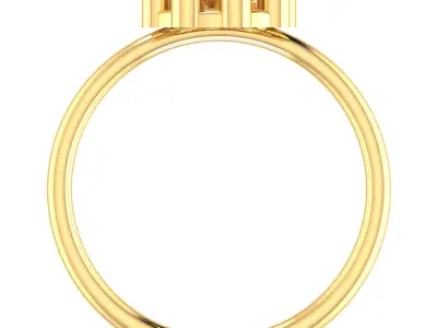 Ring Earrings Pendant Combo 3D print model