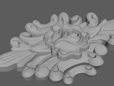 dekor ornament 3D model 46