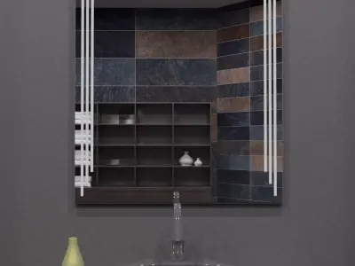 Illuminated Mirror 17 3D model