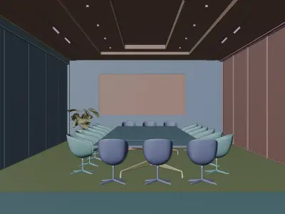 Conference Room 3D model shop
