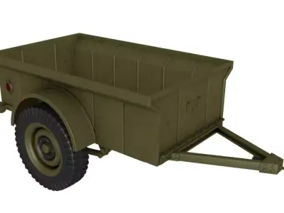 Trailers Collection 3D model