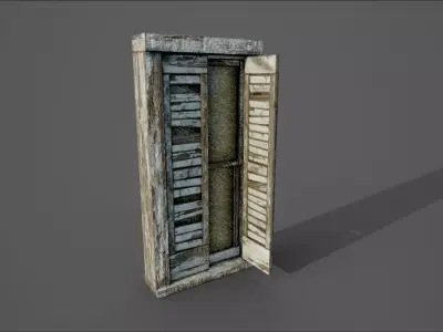 Window-Version 001 Low-poly 3D model