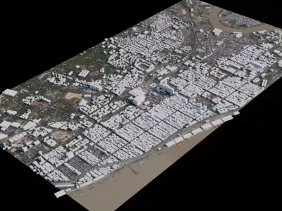 Yangon - Myanmar 3D model