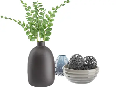 Dining Furnitures Set 17 3D model