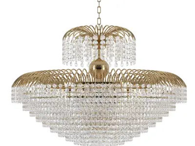 Chandelier Salentino E 1 5 80 100 G 3D model