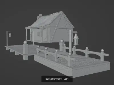 Lord of the Rings miniatures GW scenery MESBG 3D Model Pack