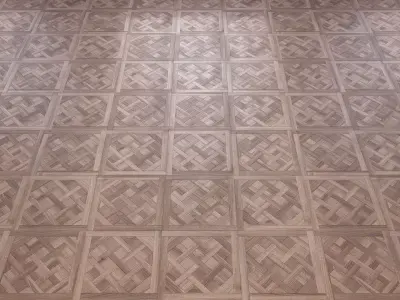 Parquet - Laminate - Wooden floor 2 in 1 Low-poly 3D model