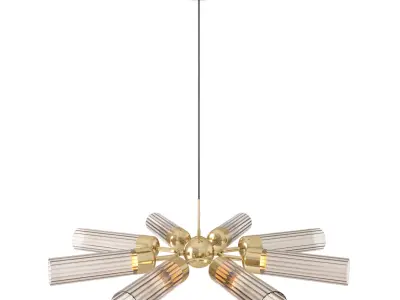 Chandelier Verona Low-poly 3D model