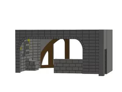 Scrap Tech Deal House Diorama 3D print model