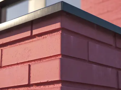 Modern pink brick wall texture Texture