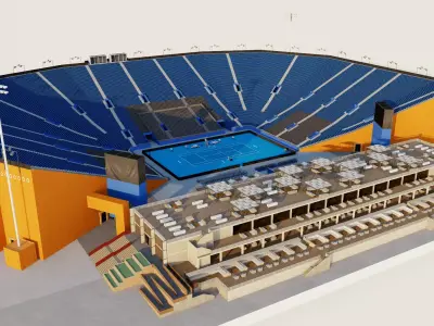 Diriyah Arena - Riyadh Saudi Arabia 3D model