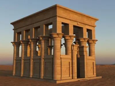 Trajans Kiosk 3D model