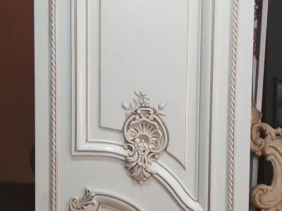 door High quality 3d models for processing on a cnc machine  3D model