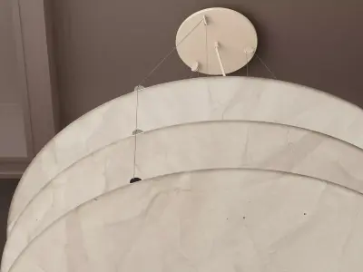 Floatation pendant light 3D model