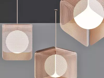Veil Lighting  Tomnuk Design 3D model