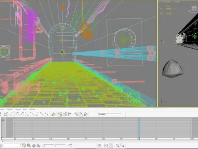Underground Tunnel 3D model purchase