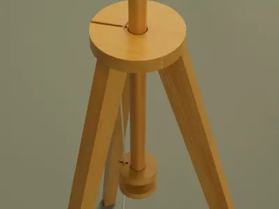 Leuters Standing Lamp 3D model