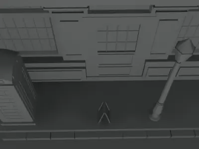 phonebooth sims phone booth 3D model