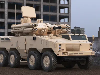  Air Defense System Sand Colored 