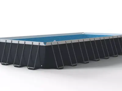 Ground Swimming Pool 3D model
