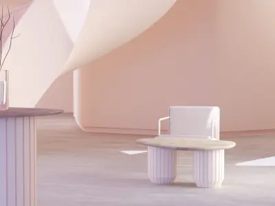 Lobby Scene 3D model