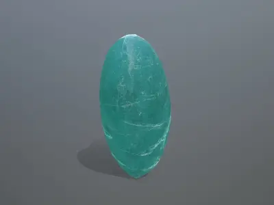 Broken Heart 12 Low-poly 3D model