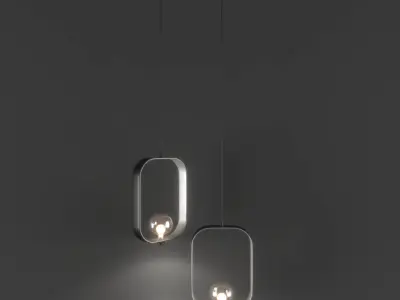 pendant lamp DLSS 9990P 3D model