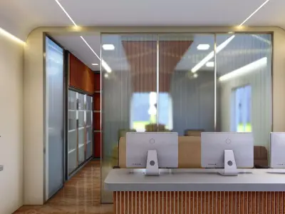 Advocate office 3d sketchup model  3D model