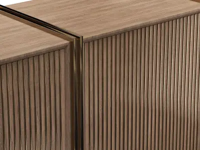 SIDEBOARD RIPAS Low-poly 3D model