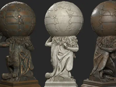 Atlas 3D model