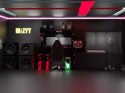 3D STUDIO SETUP 3D model