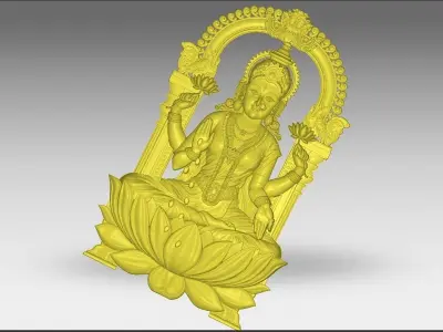 MAHA LAXMI JI 3D model