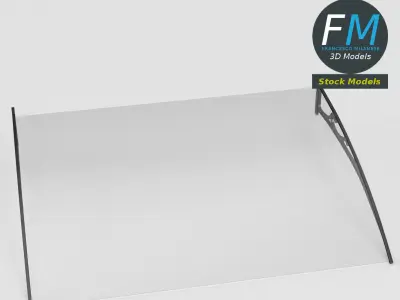 Acrylic canopy 2 3D model
