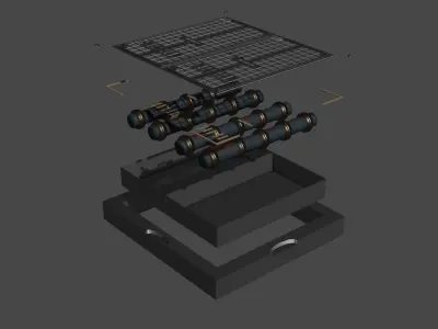 Sci-fi Floor 3D model