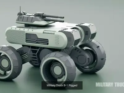 SCI-FI VEHICLES COLLECTION 01 3D Model Pack