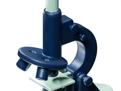 Infant Microscope Toy 3D model