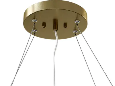 Gingko Julietta Chandelier  Low-poly 3D model