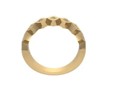wedding ring Free 3D print model