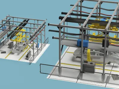  Automatic Cybertruck Body Line 