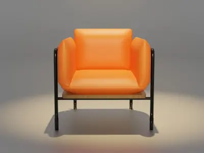 Sofa-Chair 3D model